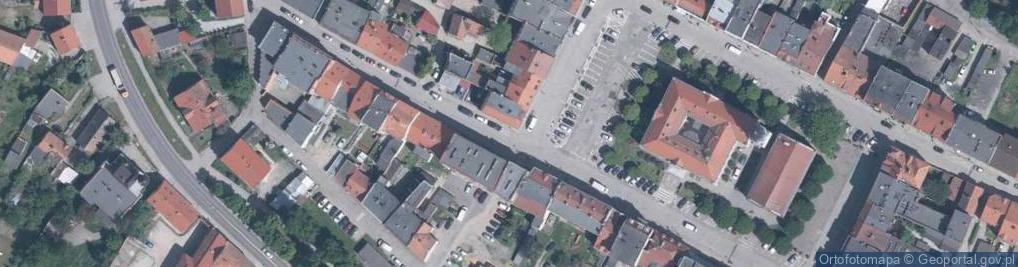 Zdjęcie satelitarne Kąty Wrocławskie
