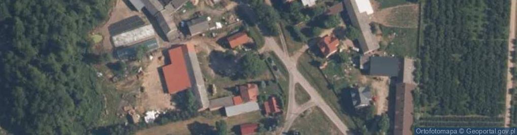 Zdjęcie satelitarne Kawęczyn (powiat tomaszowski)