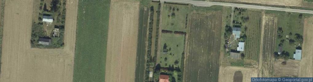 Zdjęcie satelitarne Kębłów (województwo lubelskie)