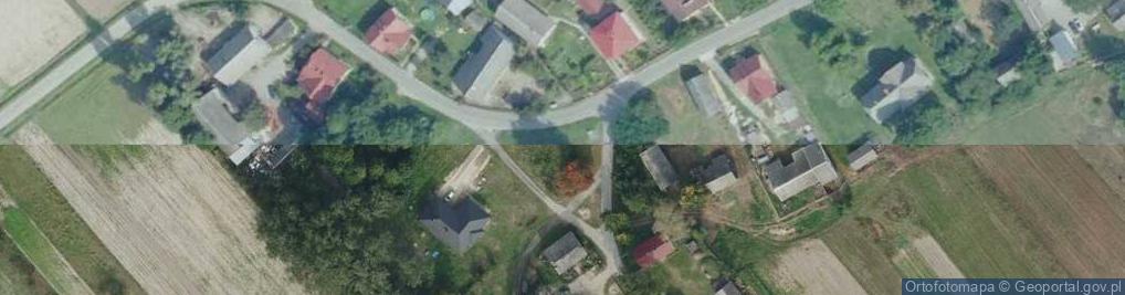 Zdjęcie satelitarne Kębłów (województwo podkarpackie)