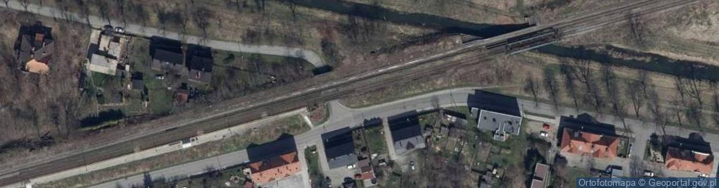 Zdjęcie satelitarne Kędzierzyn Koźle Przystanek
