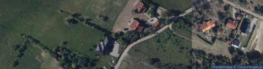 Zdjęcie satelitarne Kęszyca-Kolonia