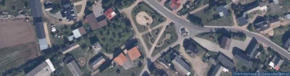 Zdjęcie satelitarne Kiedrowice