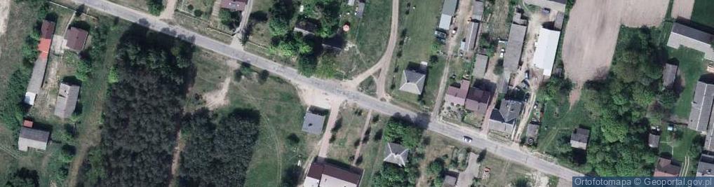 Zdjęcie satelitarne Kijowiec (województwo lubelskie)