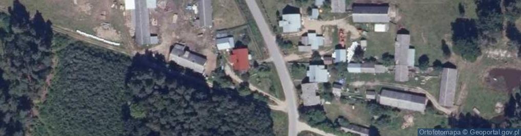 Zdjęcie satelitarne Kładziewo
