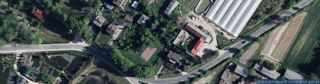 Zdjęcie satelitarne Klementowice