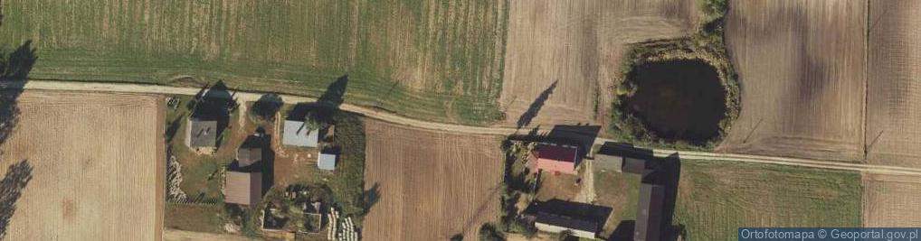 Zdjęcie satelitarne Kłóbka-Podgórze