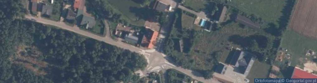 Zdjęcie satelitarne Kłodawa (powiat chojnicki)