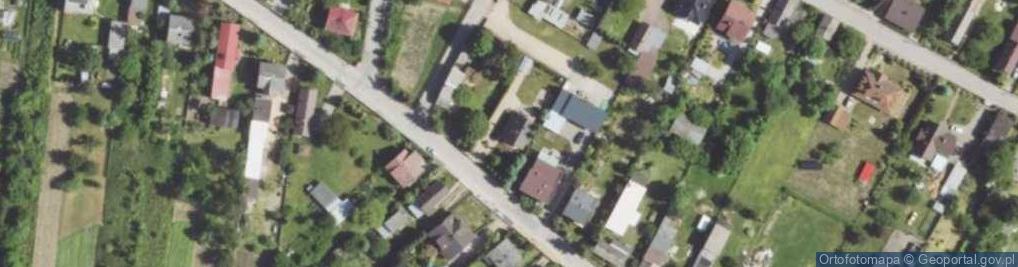 Zdjęcie satelitarne Kłomnice