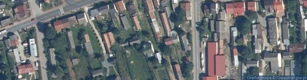 Zdjęcie satelitarne Klwów