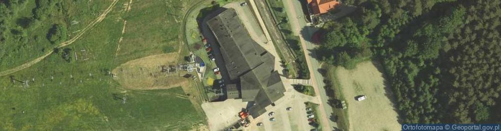 Zdjęcie satelitarne Kolej Gondolowa Jaworzyna Krynicka (W 1)