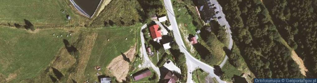Zdjęcie satelitarne Kolej Linowa Czarna Góra