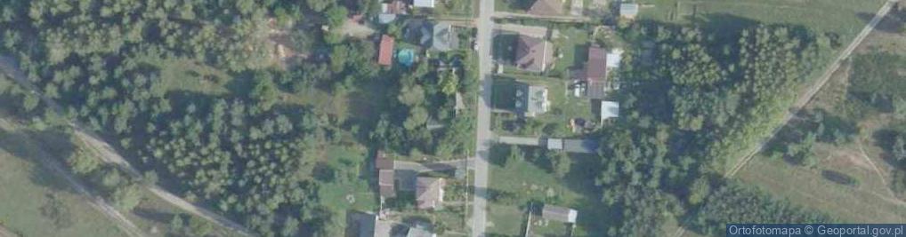 Zdjęcie satelitarne Kolonia Piaski (województwo świętokrzyskie)