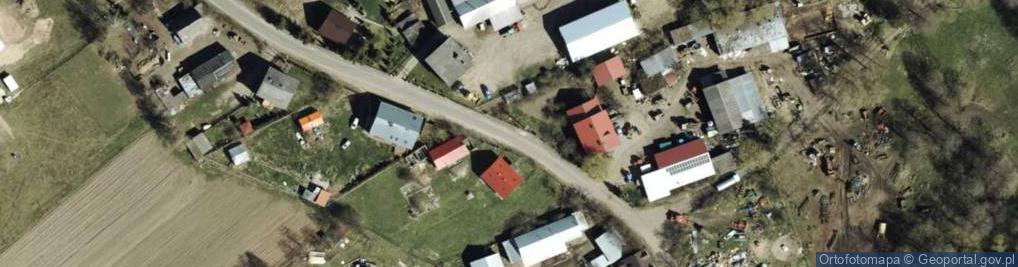 Zdjęcie satelitarne Komorniki (województwo warmińsko-mazurskie)