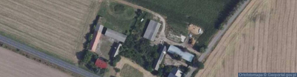 Zdjęcie satelitarne Kopyta (województwo wielkopolskie)
