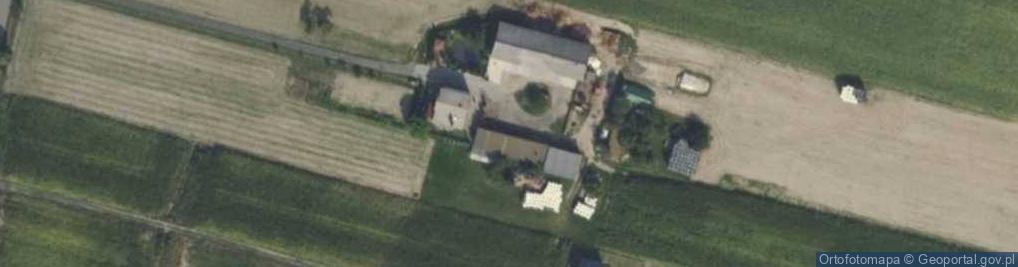 Zdjęcie satelitarne Kościelec-Kolonia