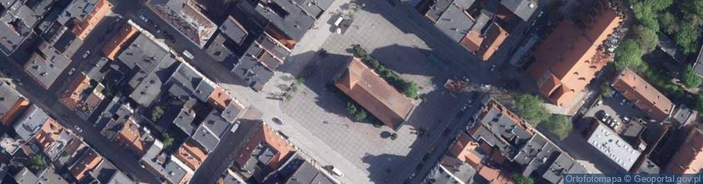 Zdjęcie satelitarne Kościół Trójcy Świętej w Toruniu