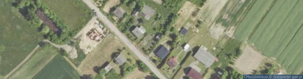 Zdjęcie satelitarne Kostrzyna (gmina Panki)