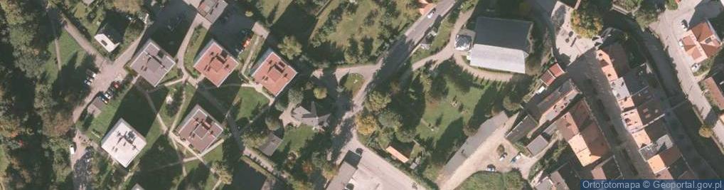 Zdjęcie satelitarne Kowary