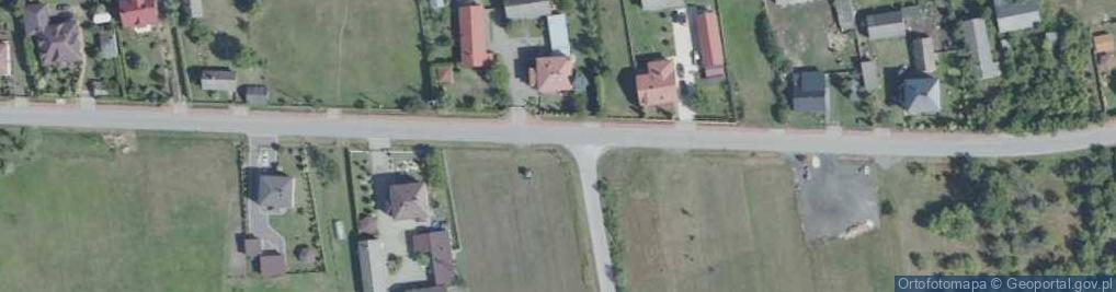 Zdjęcie satelitarne Kozów (województwo świętokrzyskie)