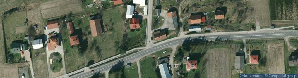 Zdjęcie satelitarne Kożuchów (województwo podkarpackie)