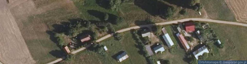 Zdjęcie satelitarne Krasne (gmina Giby)