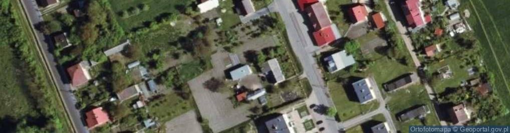 Zdjęcie satelitarne Krasne (województwo mazowieckie)