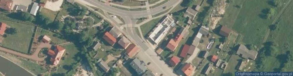 Zdjęcie satelitarne Krasocin