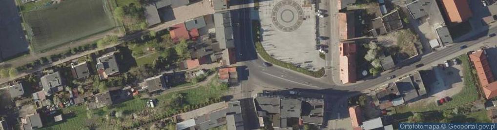 Zdjęcie satelitarne Kruszwica