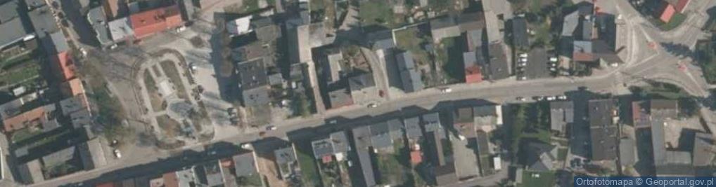 Zdjęcie satelitarne Krzanowice
