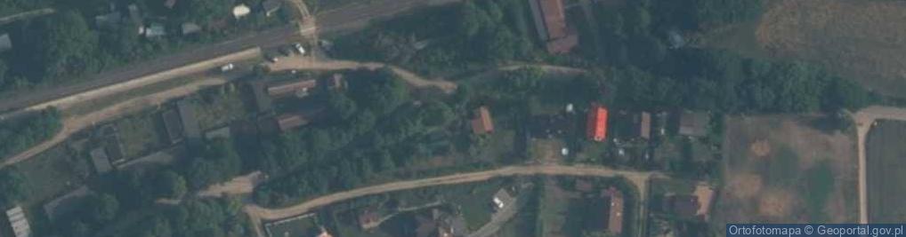 Zdjęcie satelitarne Krzeszna-Stacja