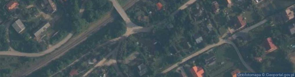 Zdjęcie satelitarne Krzeszna