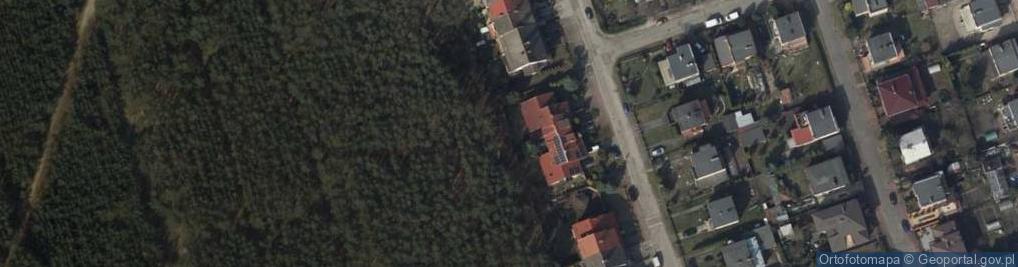 Zdjęcie satelitarne Krzewno (województwo zachodniopomorskie)