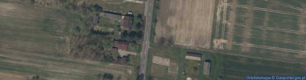 Zdjęcie satelitarne Kurówek