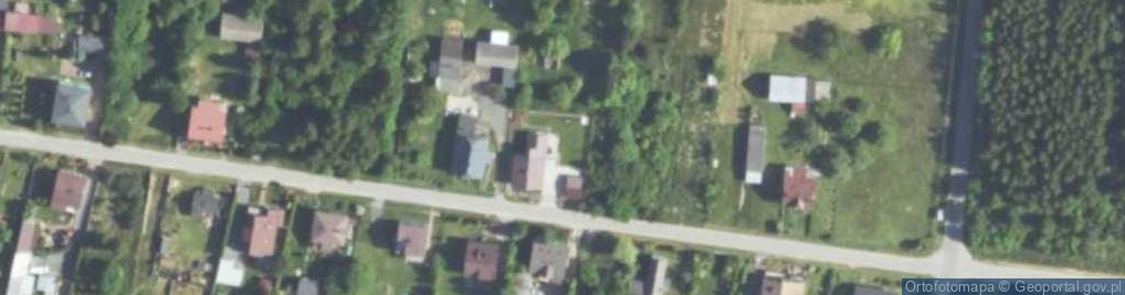 Zdjęcie satelitarne Kuźnica-Folwark