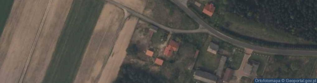 Zdjęcie satelitarne Kuźnica (gmina Rusiec)