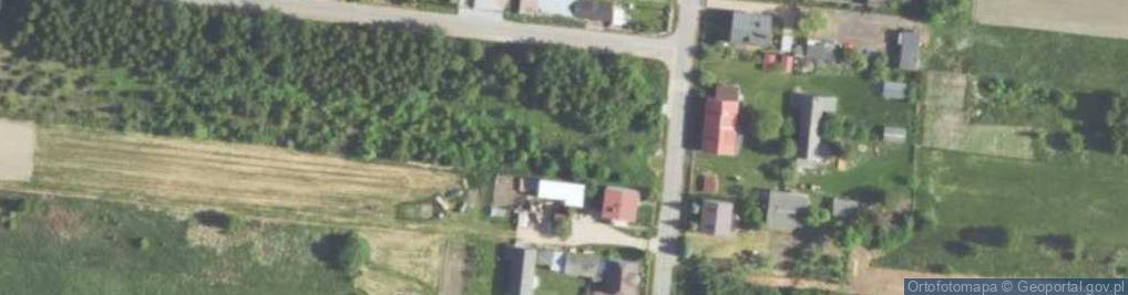 Zdjęcie satelitarne Kuźnica Stara (powiat myszkowski)