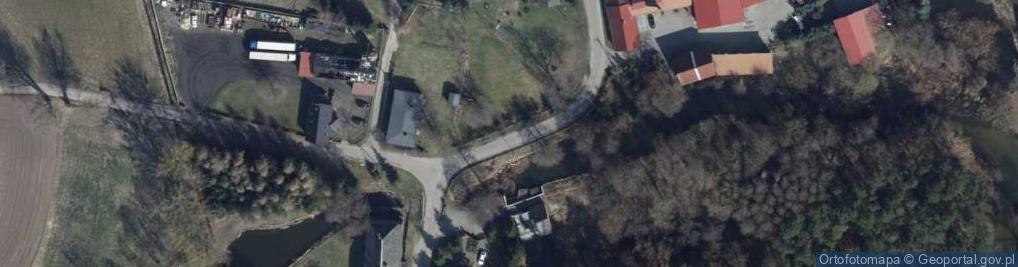Zdjęcie satelitarne Kuźnik (województwo lubuskie)