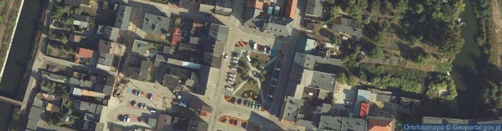 Zdjęcie satelitarne Łabiszyn