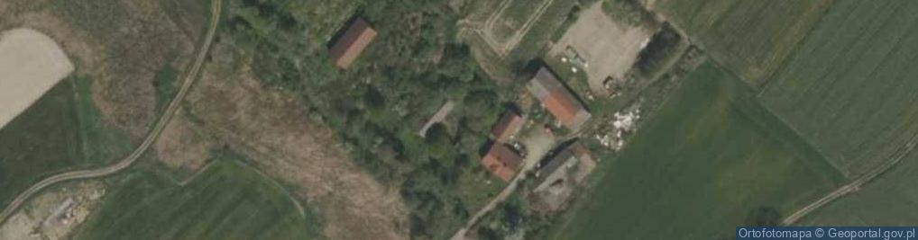 Zdjęcie satelitarne Łączki (województwo śląskie)
