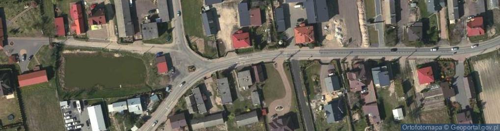 Zdjęcie satelitarne Łady (powiat pruszkowski)