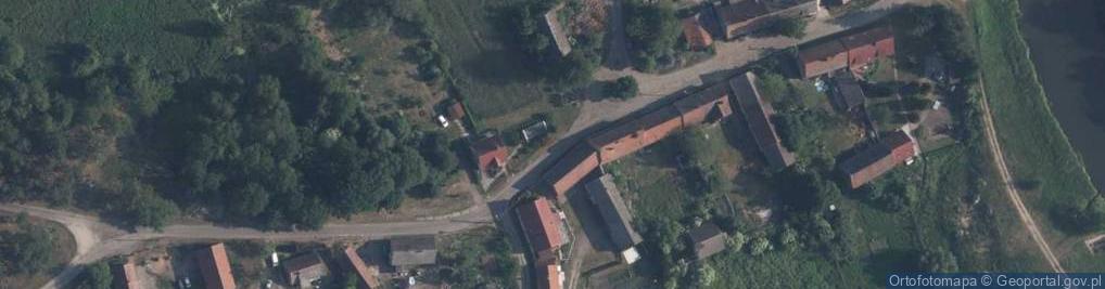 Zdjęcie satelitarne Łagoda