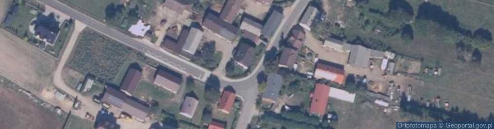 Zdjęcie satelitarne Łąkie (powiat gdański)