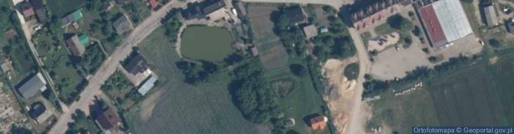 Zdjęcie satelitarne Łąkorz