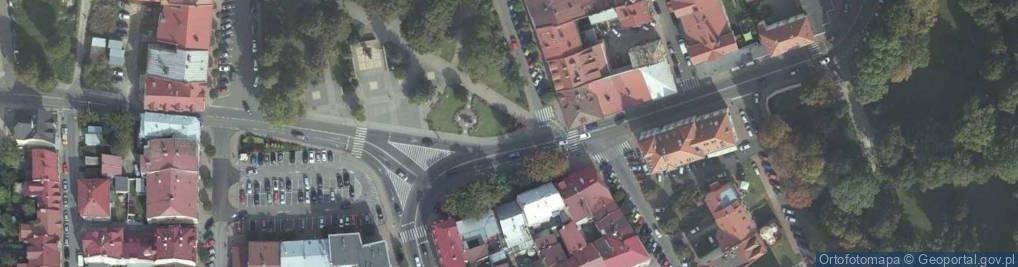Zdjęcie satelitarne Łańcut