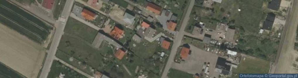 Zdjęcie satelitarne Łany Wielkie (powiat gliwicki)