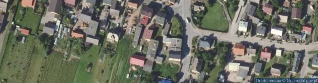 Zdjęcie satelitarne Laski (powiat jarociński)