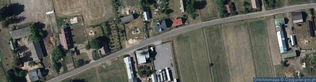 Zdjęcie satelitarne Laski (powiat łukowski)