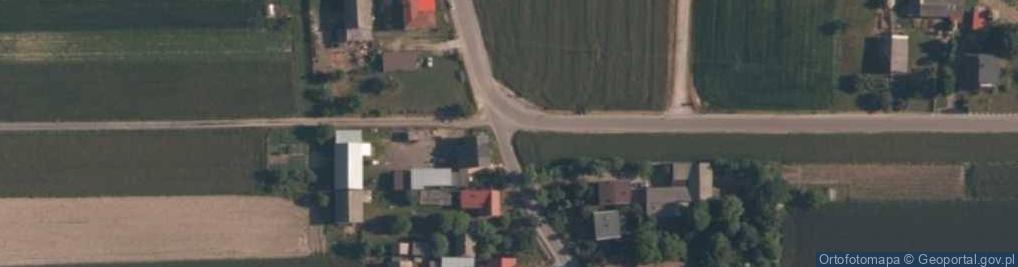 Zdjęcie satelitarne Łaszew