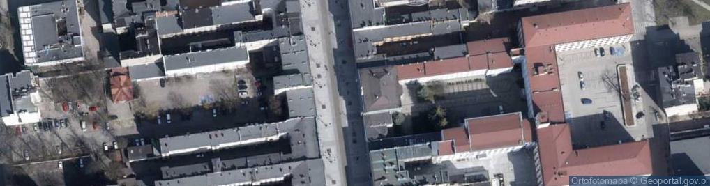 Zdjęcie satelitarne Ławeczka Tuwima